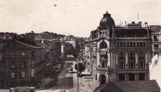 Ortofotografías do ano 1946 das principais cidades de Galicia