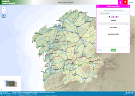 Publicado un novo visor xeográfico para notificar achegas sobre a Base Topográfica de Galicia